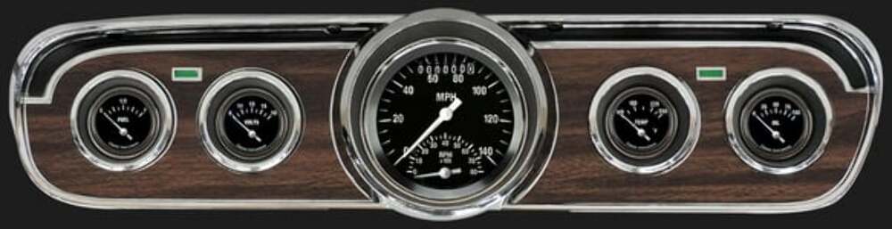Hot Rod 1965-66 Mustang Package w/ Ultimate MU65HR35 for 1965-1966 Mustang dash gauge cluster