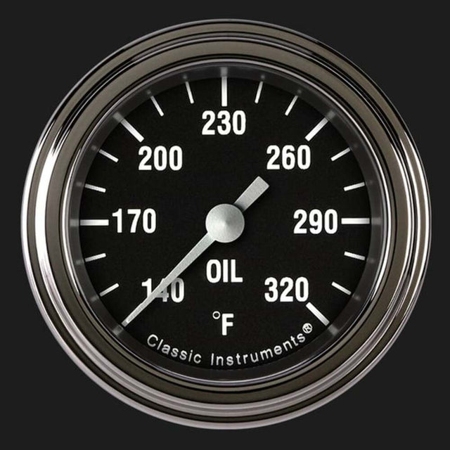 Hot Rod 2 1/8" Oil Temperature Gauge HR128SLF