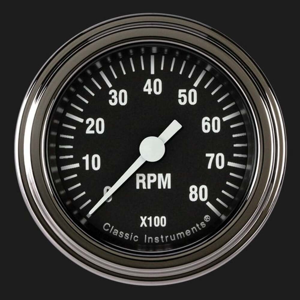Classic Instruments Hot Rod 2 1/8" Tachometer HR183SLF
