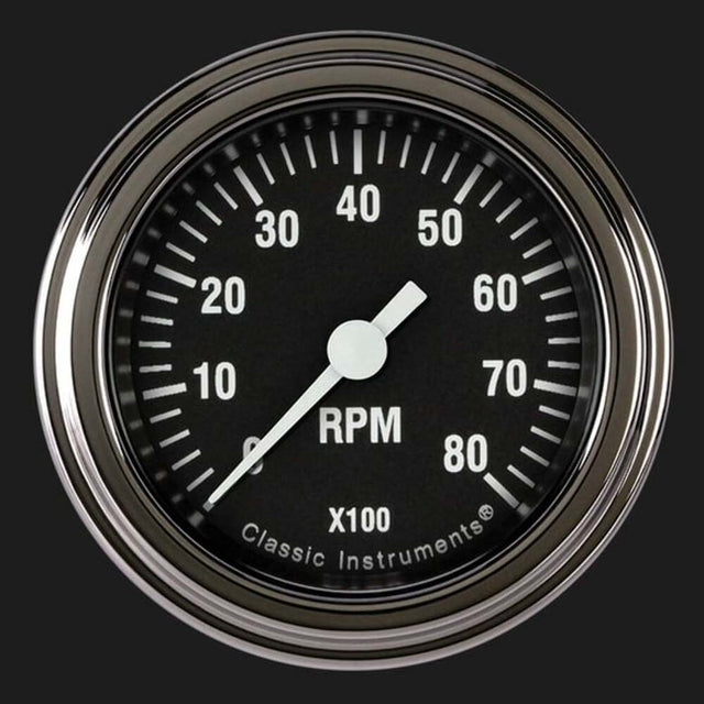 Classic Instruments Hot Rod 2 1/8" Tachometer HR183SLF