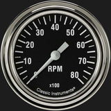 Classic Instruments Hot Rod 2 5/8" Tachometer HR383SLF