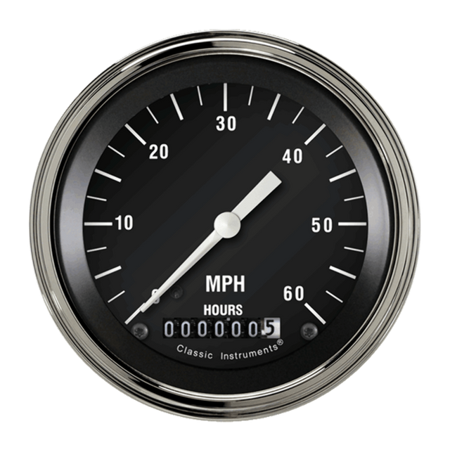 Hot Rod 3 3/8" Low Speed Speedometer LSHR