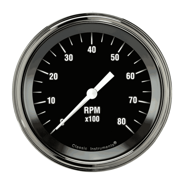 Hot Rod 3 3/8" Tachometer HR80SLF