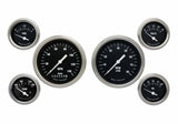 Classic Instruments analog dash gauge set black