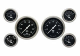 Classic Instruments analog dash gauge set black