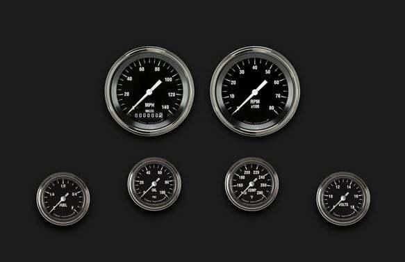 Hot Rod Six Gauge Set 101 HR101SLF