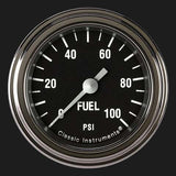 Hot Rod 2 1/8" Fuel Pressure Gauge, 100 psi HR146SLF