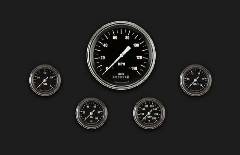 Hot Rod Five Gauge Set 154 HR154SLF