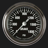 Hot Rod 2 1/8" Brake Pressure Gauge HR167SLF
