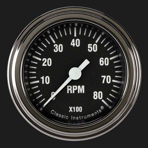 Classic Instruments Hot Rod 2 1/8" Tachometer HR183SLF