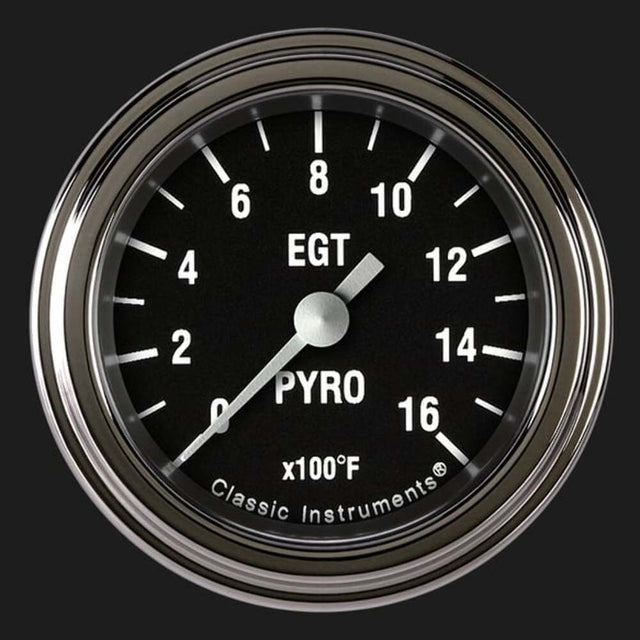 Hot Rod 2 1/8" Exhaust Gas Temp. Gauge HR198SLF