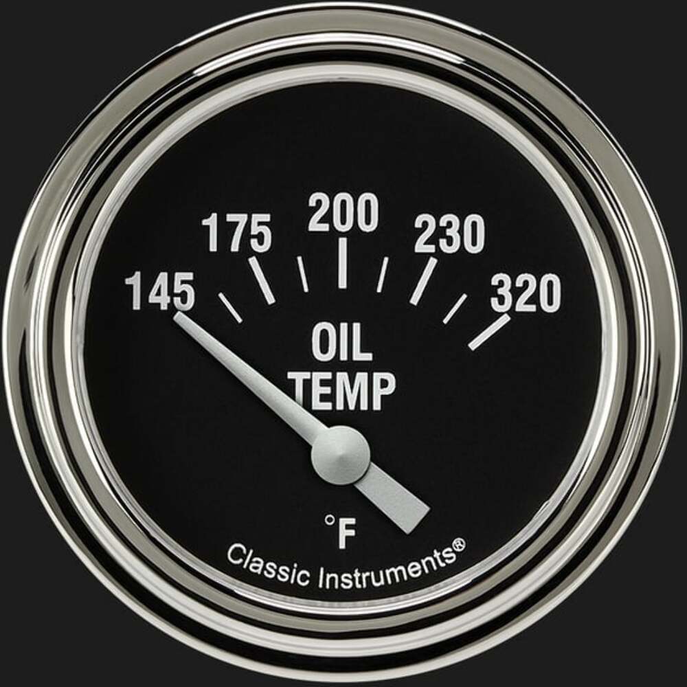 Hot Rod 2 5/8" Oil Temperature Gauge HR228SLF