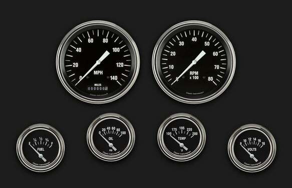 Hot Rod Six Gauge Set 251 HR251SLF