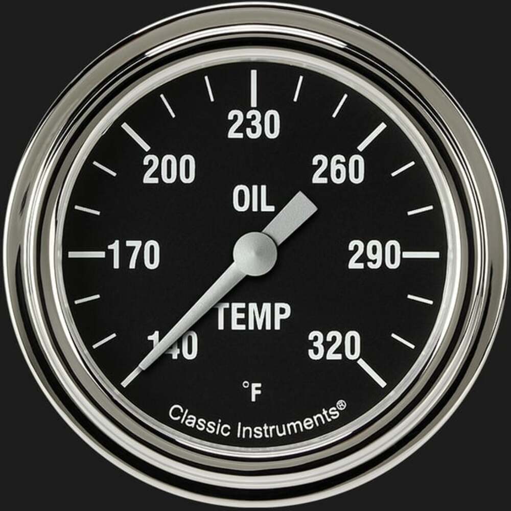 Hot Rod 2 5/8" Oil Temperature Gauge HR328SLF