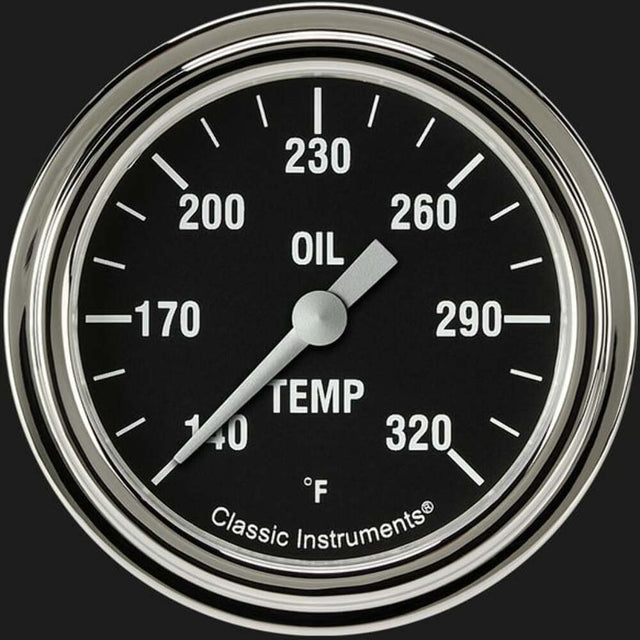 Hot Rod 2 5/8" Oil Temperature Gauge HR328SLF