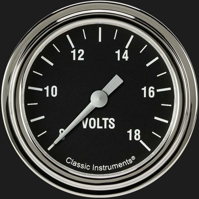 Hot Rod 2 5/8" Voltage Gauge HR330SLF