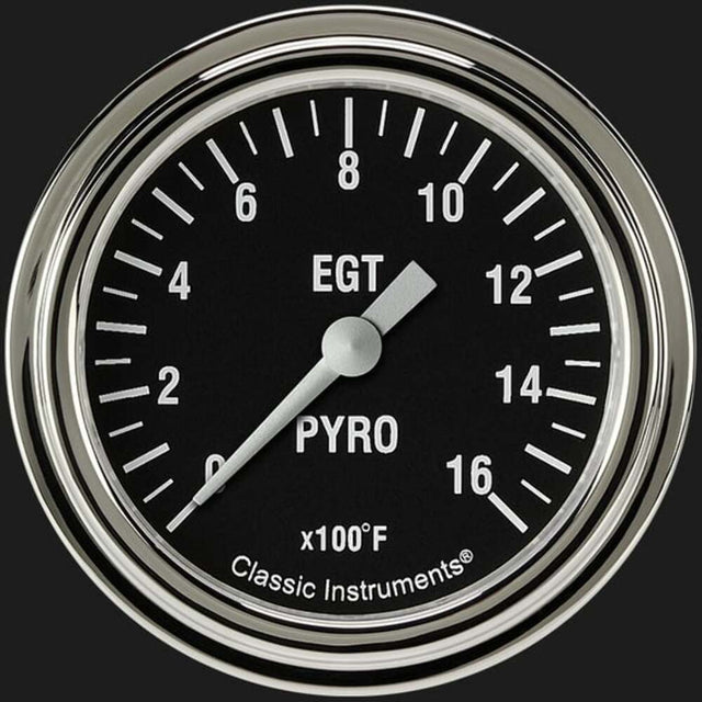 Hot Rod 2 5/8" Exhaust Gas Temp. Gauge HR398SLF