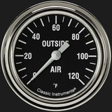 Hot Rod 2 5/8" Outside Air Temp. Gauge HR399SLF