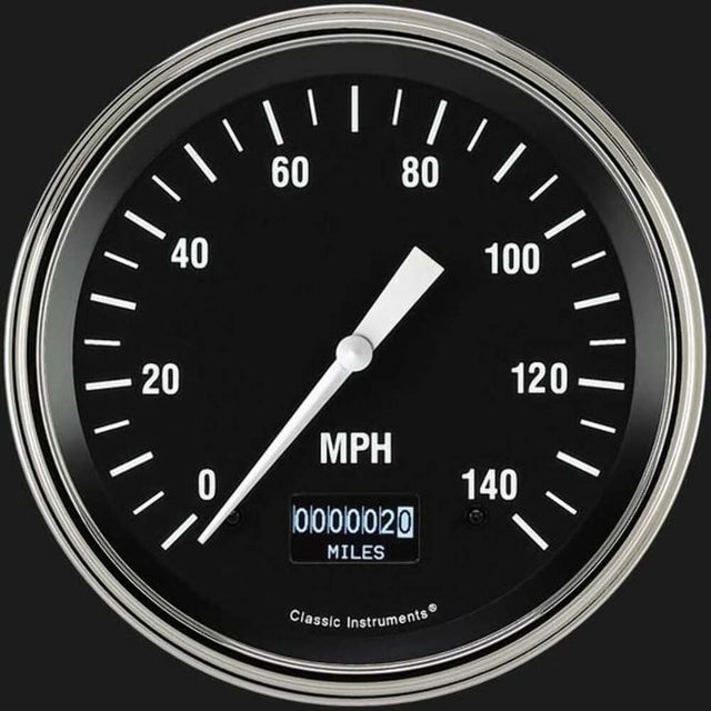 Hot Rod 4 5/8" Speedometer with Information Screen HR56DSLF