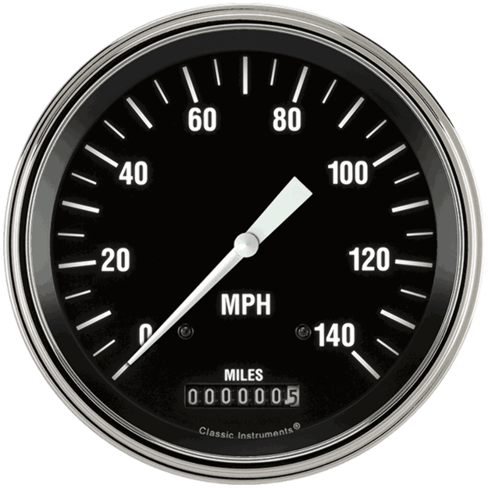 t Hot Rod 4 5/8" Speedometer HR56SLF Classic Instruments