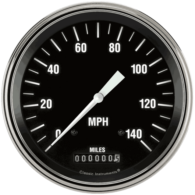 t Hot Rod 4 5/8" Speedometer HR56SLF Classic Instruments