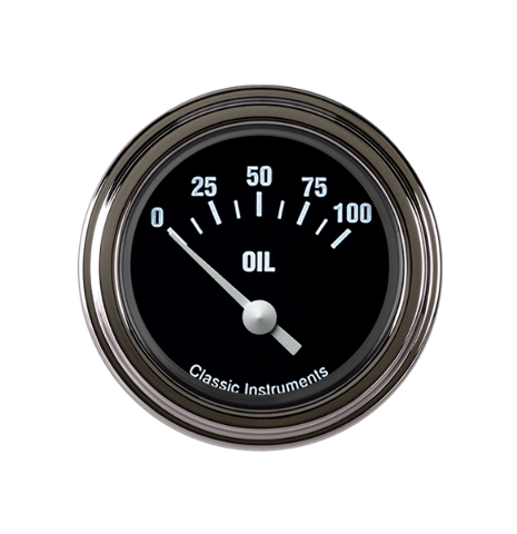 Hot Rod 2 1/8" Oil Pressure HR81SLF