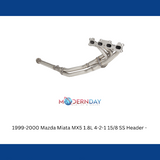 1999-2000 Mazda Miata MX5 1.8L 4-2-1 SS 1-5/8 Header XForce HS-9918
