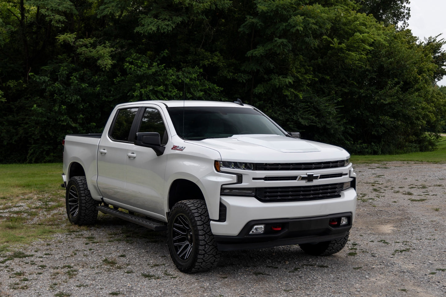 Fits 2019-2024 Silverado 1500 Hood Scoop; GXD Sterling Grey Metallic HS10010-GXD