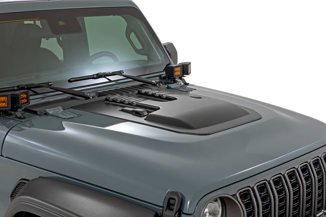 Hood Scoop - PDS for 2018-2025 Jeep Wrangler JL by Rough Country