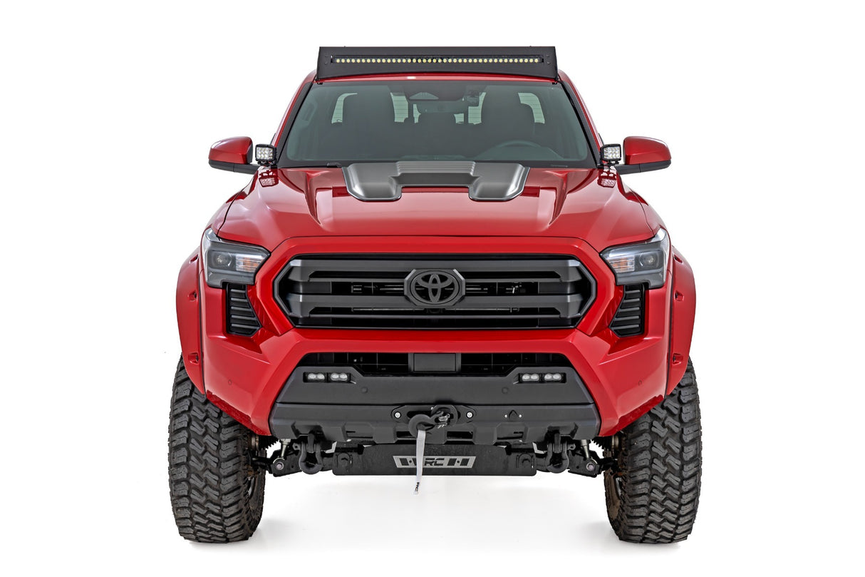 Rough Country Hood Scoop - 3U5 Supersonic Red - Toyota Tacoma 2WD/4WD (2024) - HS80010-3U5