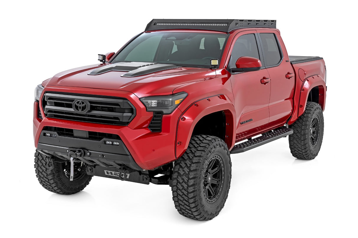 Rough Country Hood Scoop - 6X1 Bronze Oxide - Toyota Tacoma 2WD/4WD (2024) - HS80010-6X1