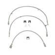 Brake Hose Kit for 2005-2007 Chevy Silverado 2WD stainless steel