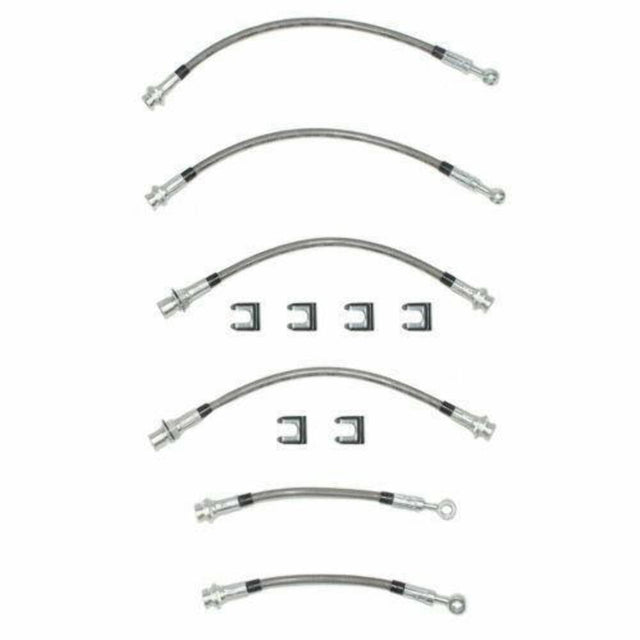 Brake Hose Kit for 1995-1997 Chevy Camaro disc brakes stainless steel
