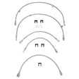 Brake Hose Kit for 2000-2006 Cadillac Escalade 2WD stainless steel