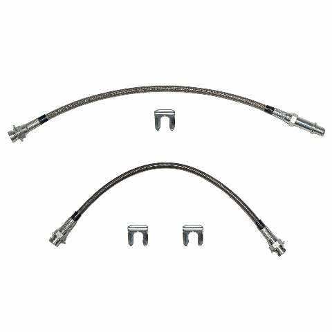 Brake Hose Kit for 1966 Dodge Coronet stainless steel