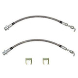 Brake Line Kit for 2007-2021 Toyota Tundra Rear Brake Flex Hose Kit Braided Stainless stainless steel