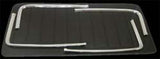 1969-1972 Chevrolet Blazer; Deluxe Headliner-With Trim-Black chrome HTS6772BLACK