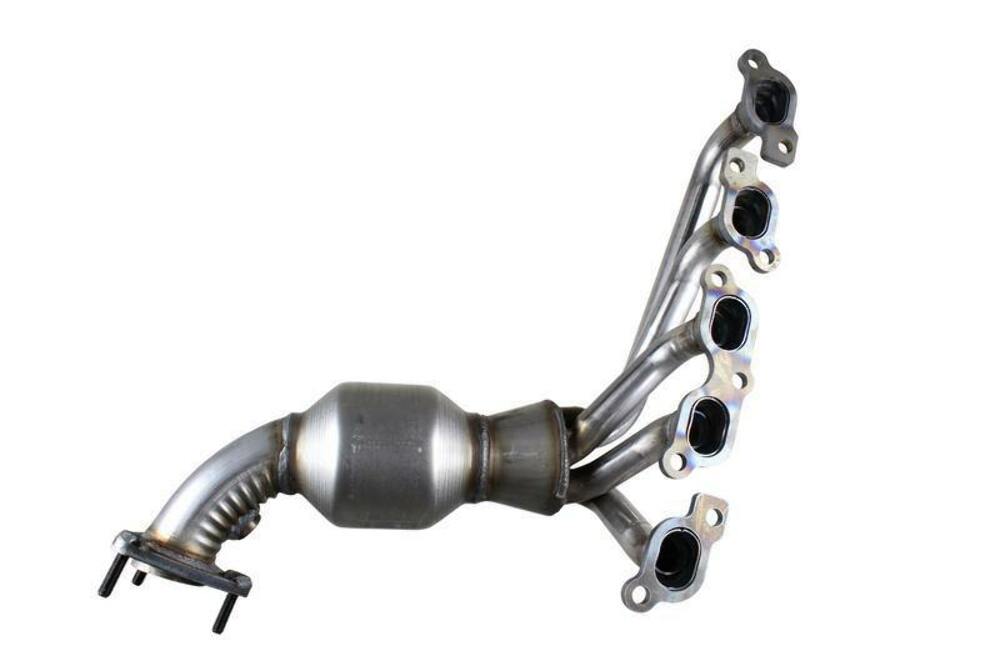 direct-fit catalytic converter manifold rear front Federal EPA with gaskets Schultz