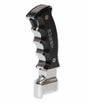 Hurst Billet Plus Billet/Plus Pistol Grip Auto Shift Handle - 5380438 for 2010-2015 Chevy Camaro black polished aluminum automatic transmission