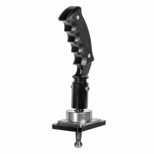 Hurst Pistol Grip Billet/Plus Pistol-Grip Short Throw Shifter - 3916042 for 1997-2019 Chevy Corvette black aluminum manual transmission pistol grip
