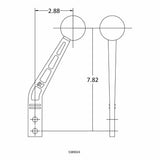 Hurst Billet/Plus Shifter Stick - 5389024
