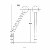 Hurst Billet/Plus Shifter Stick - 5389025