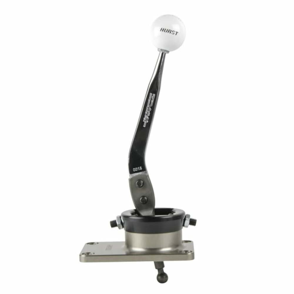Hurst Billet/Plus Short Throw Shifter - 3915033 for 1985-1994 Ford Mustang black aluminum manual transmission
