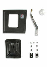 Hurst Comp Stick Plate Kit - Ford Mustang - 5380036 for 1987-1993 Ford Mustang black