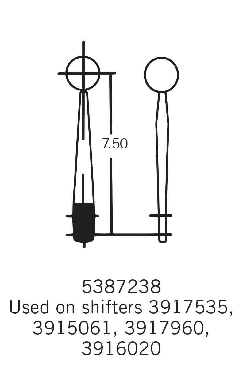 Hurst Competition/Plus 4-Speed Shifter - GM - 3917960