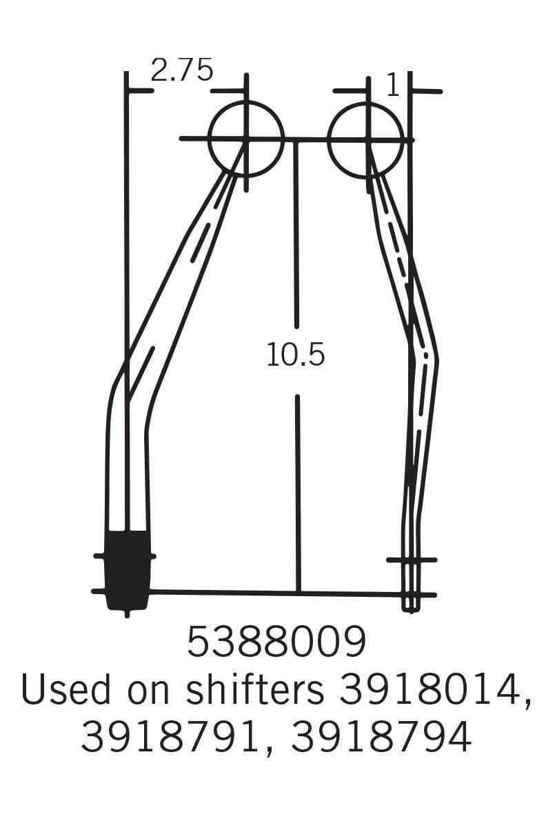 Hurst Competition/Plus 4-Speed Shifter - GM - 3918794