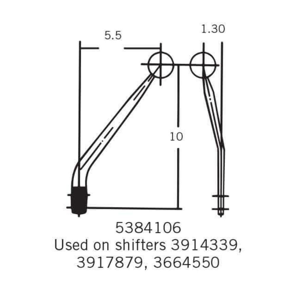 Hurst Competition/Plus Shifter Stick - 5384106