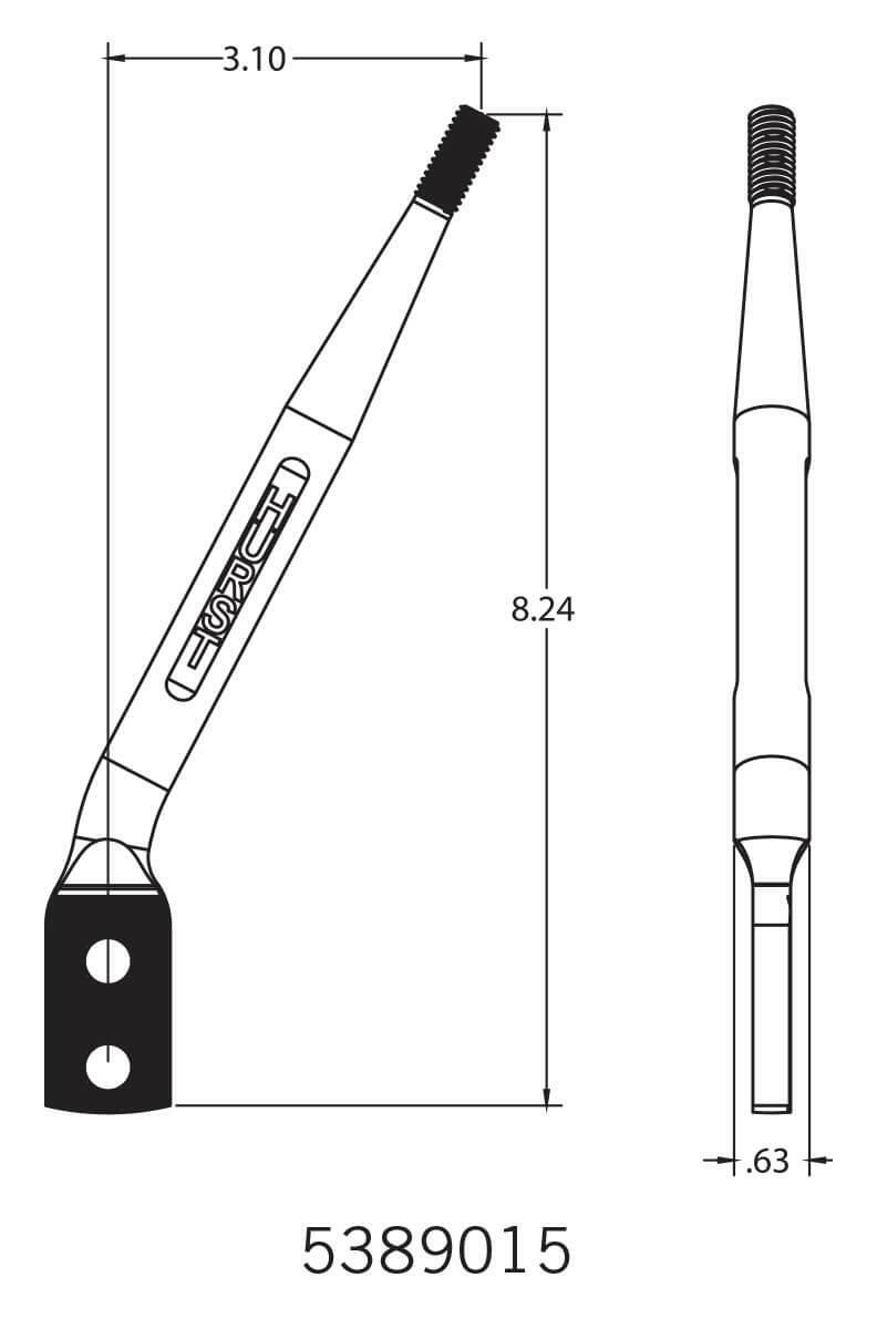 Hooker performance muffler stick-5389015