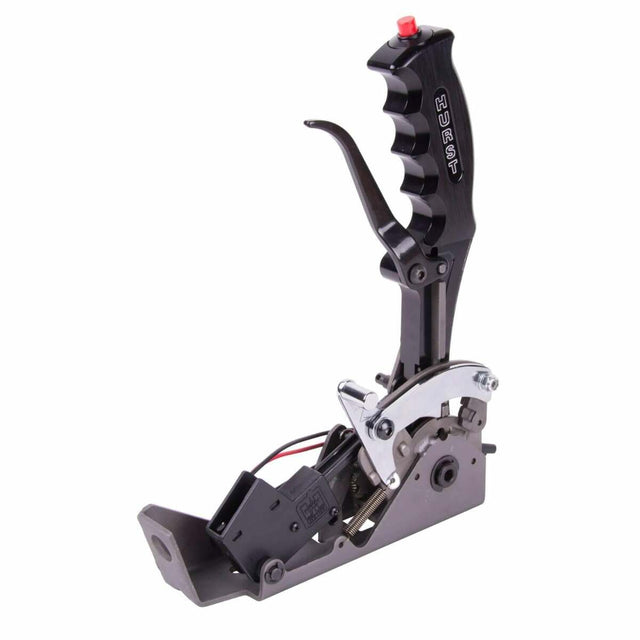 Hurst Quarter Stick Pistol-Grip Race Shifter - 3162010 black aluminum automatic transmission pistol grip