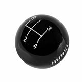 Hurst Shift Knob - Black 4-speed 3/8-16 Threads - 1637627